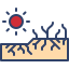 Symbol f&uuml;r Trokenheitsprobleme